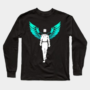 The Power - Green Wings V Long Sleeve T-Shirt